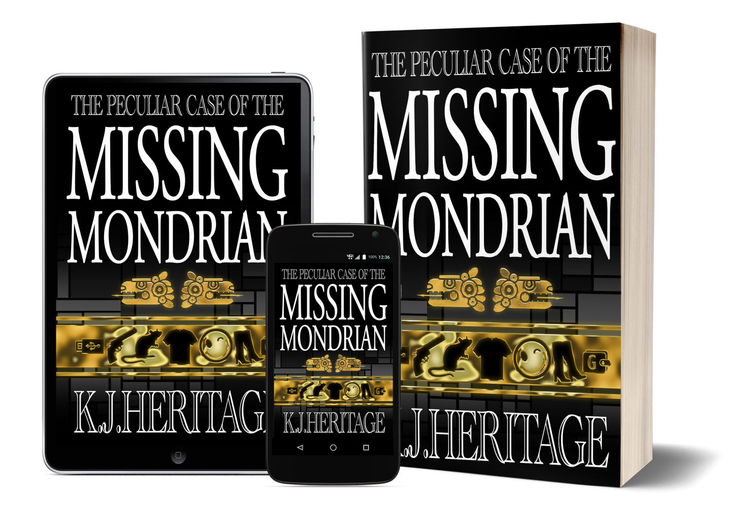 The Case of the Missing Mondrian by K.J.Heritage